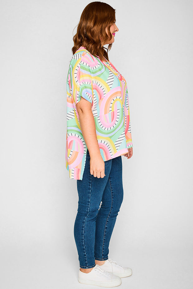 Serena Rainbow Vibing Top – Rainbow Vibing top