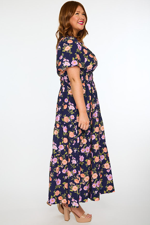 Phillipa Budding Romance Dress – Budding Romance midi dress
