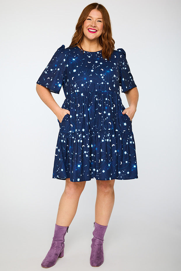 Jackson Celestial Sky Dress – Celestial Sky mini dress