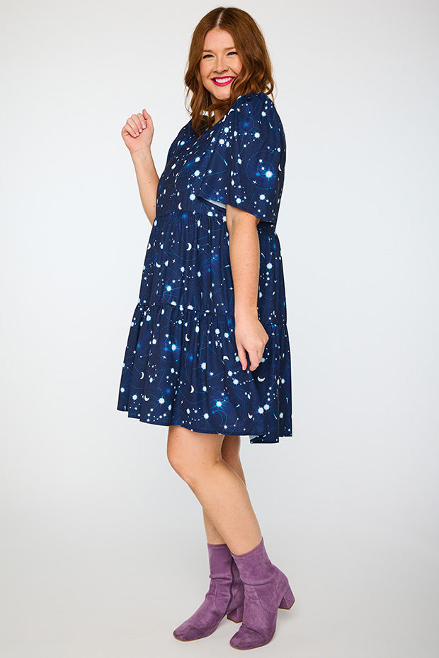 Jackson Celestial Sky Dress – Celestial Sky mini dress