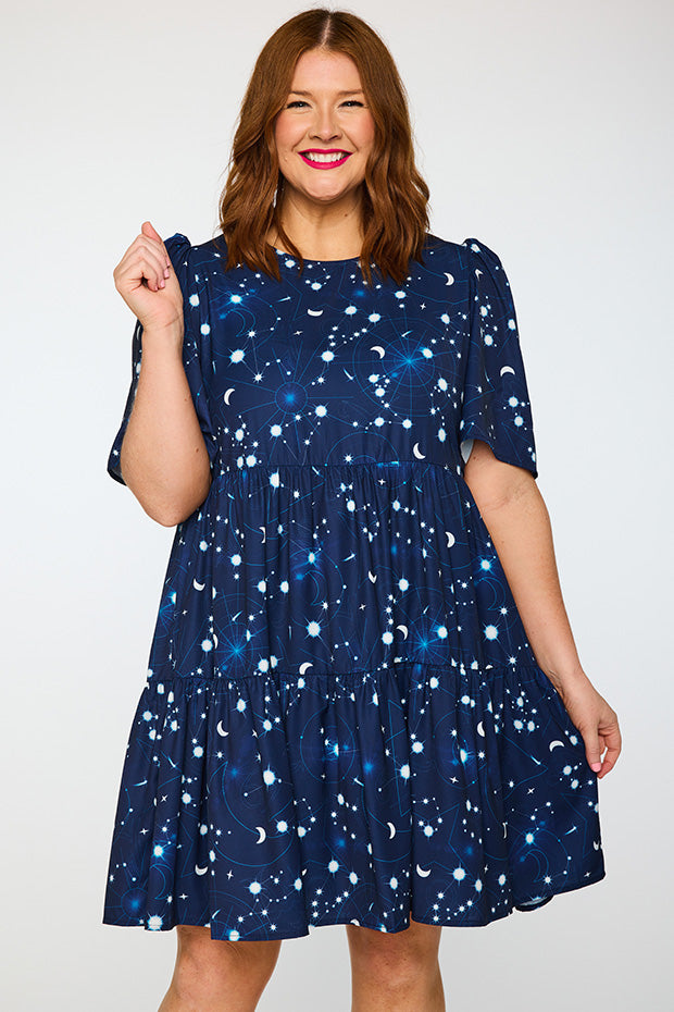 Jackson Celestial Sky Dress – Celestial Sky mini dress