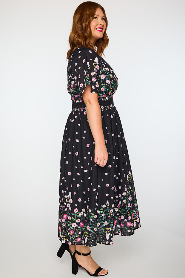 Stephanie Dancing Clover Dress – Dancing Clover midi dress