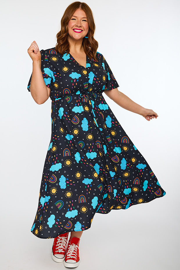Marley Happy Sun Dress โ Happy Sun midi dress