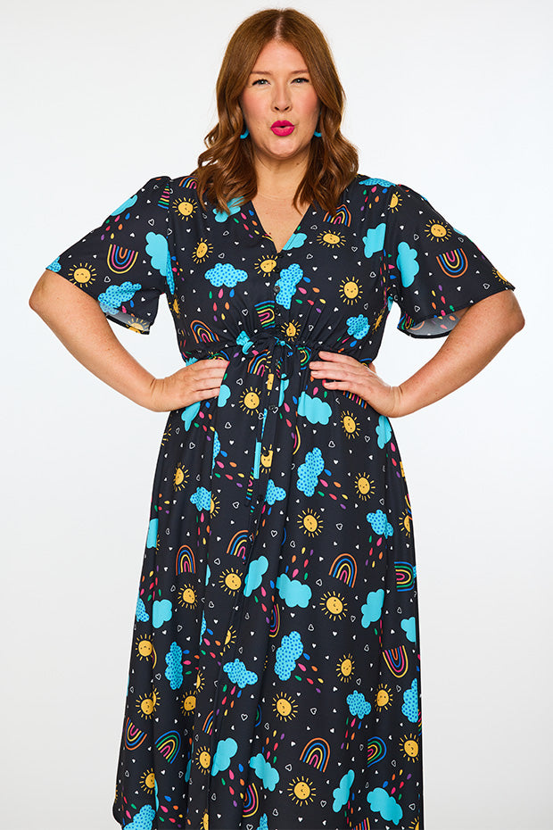 Marley Happy Sun Dress โ Happy Sun midi dress
