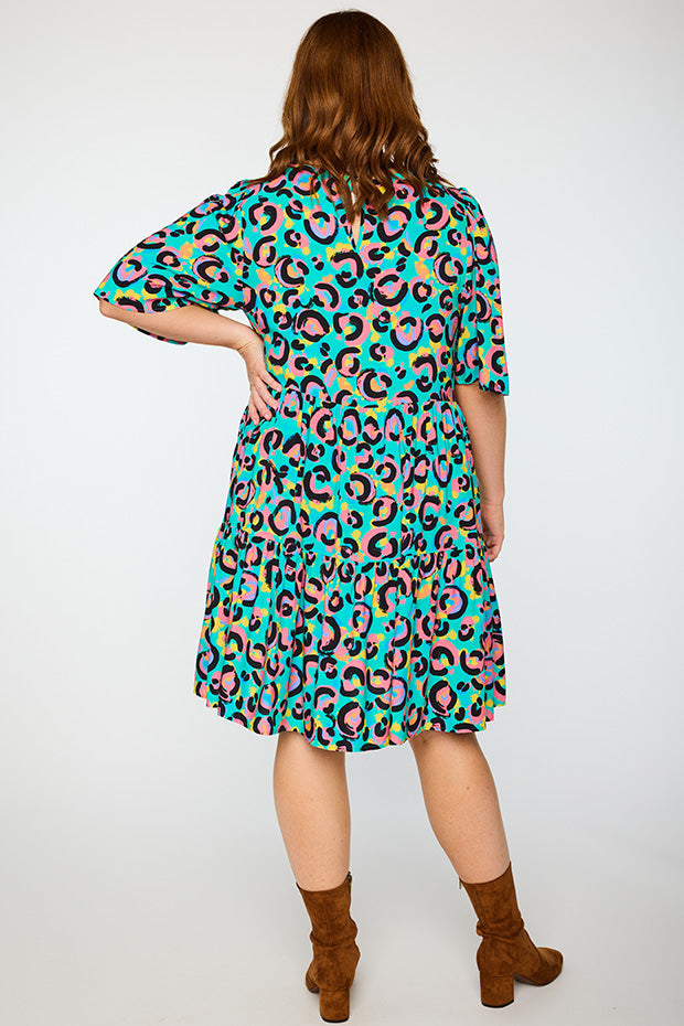 Izzie Little Party Leopard Dress – Little Party Leopard mini dress