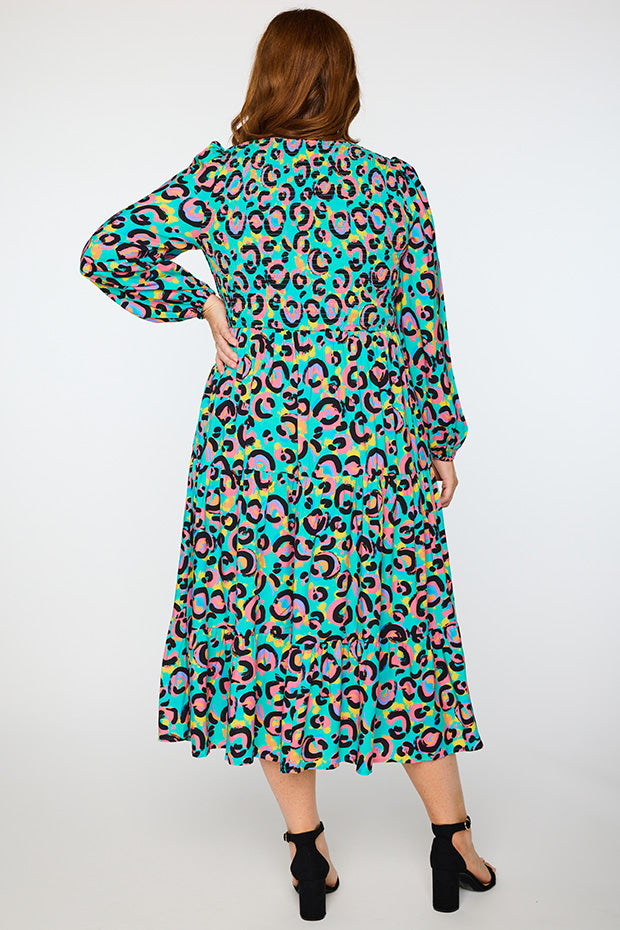 Maeve Little Party Leopard Dress – Little Party Leopard maxi dress