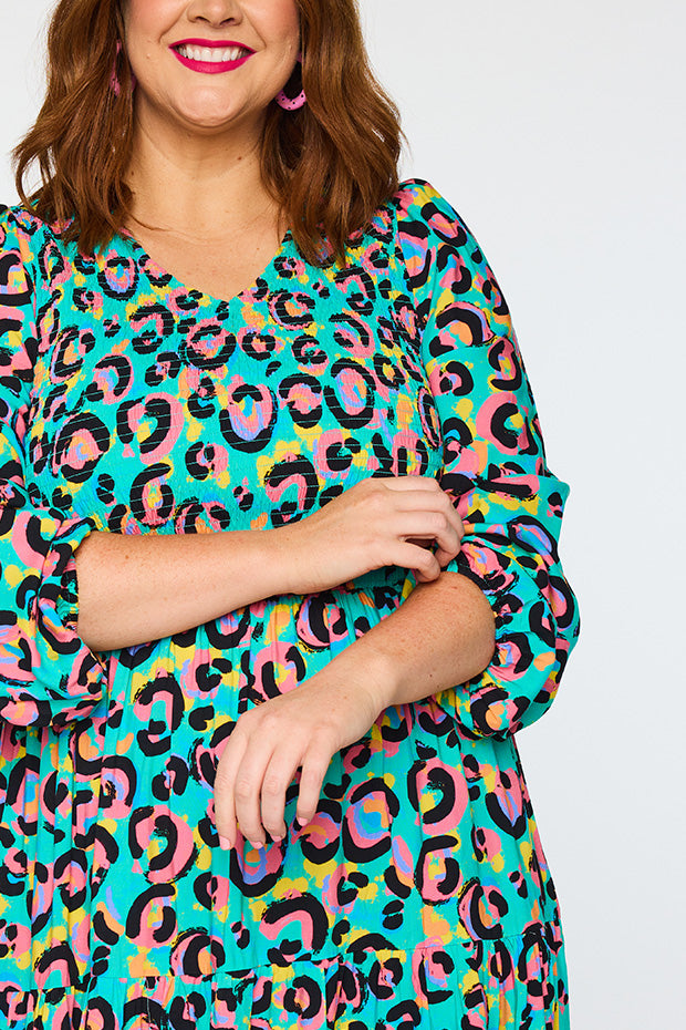 Maeve Little Party Leopard Dress – Little Party Leopard maxi dress