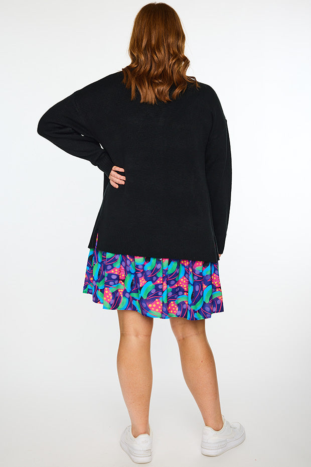 Nola Black Cardi – Black cardigan
