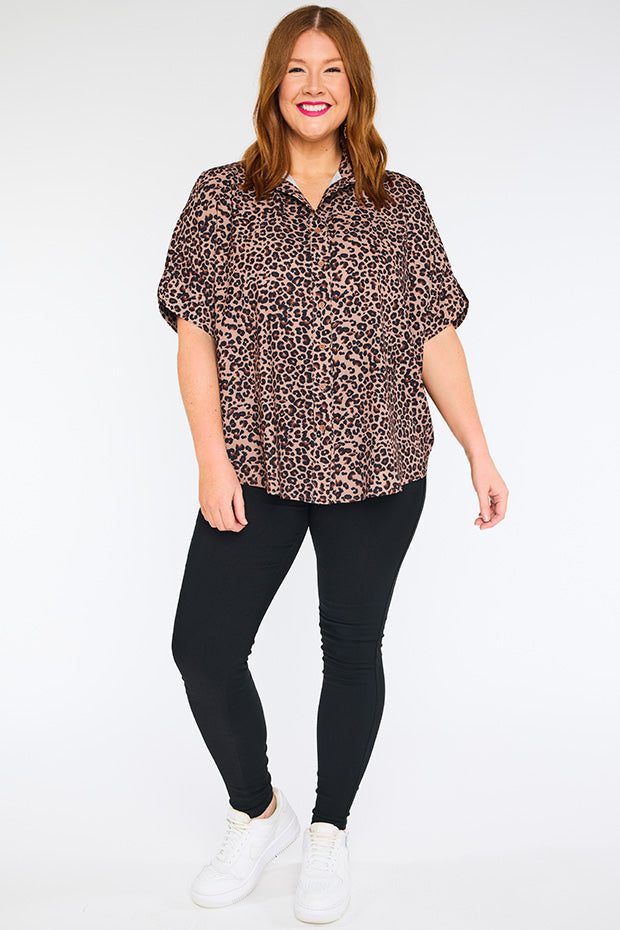 Riley Classic Leopard Shirt – Classic Leopard top