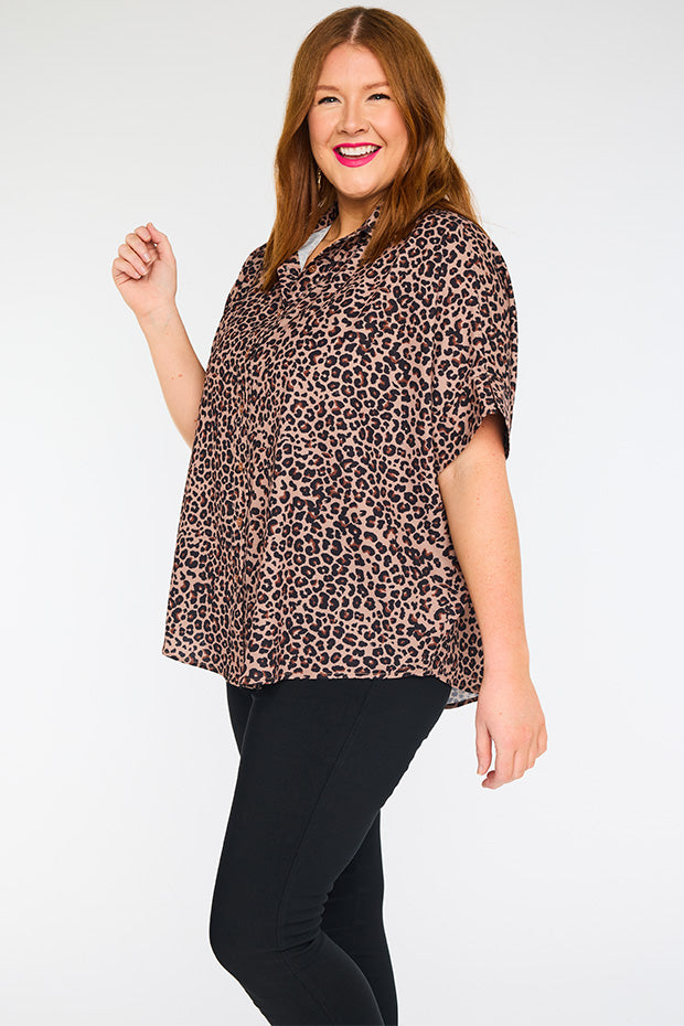 Riley Classic Leopard Shirt – Classic Leopard top