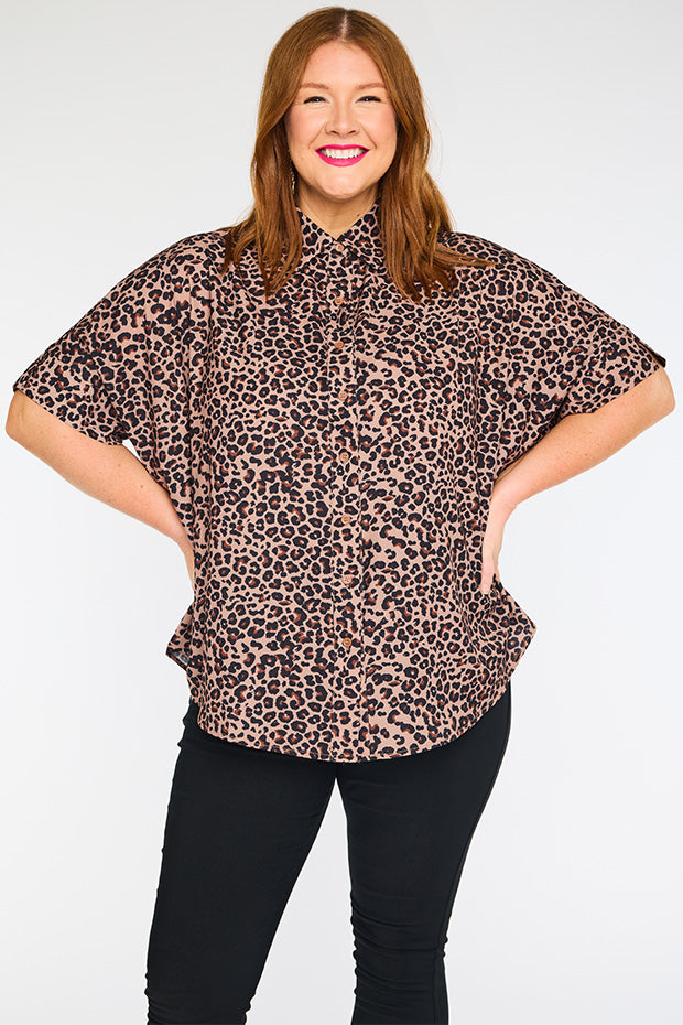 Riley Classic Leopard Shirt – Classic Leopard top
