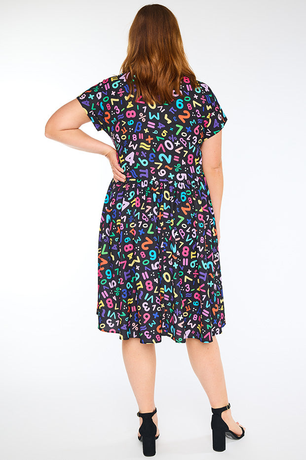 Frankie Maths Equations Dress โ Maths Equations shirt dress