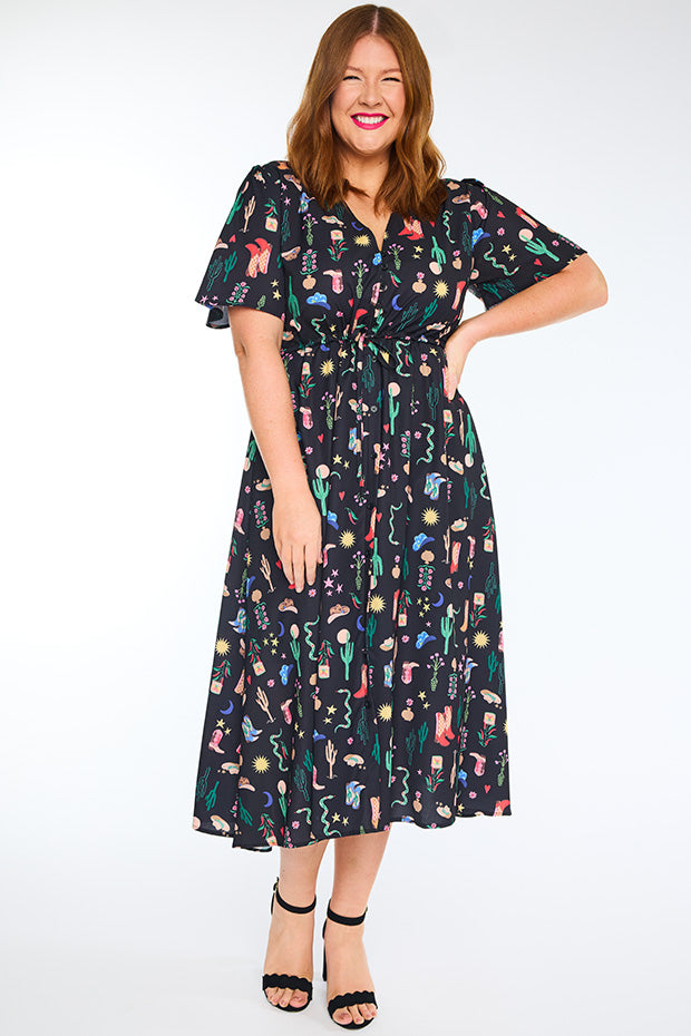 Marley Cowboy Like Me Dress – Cowboy Like Me midi dress