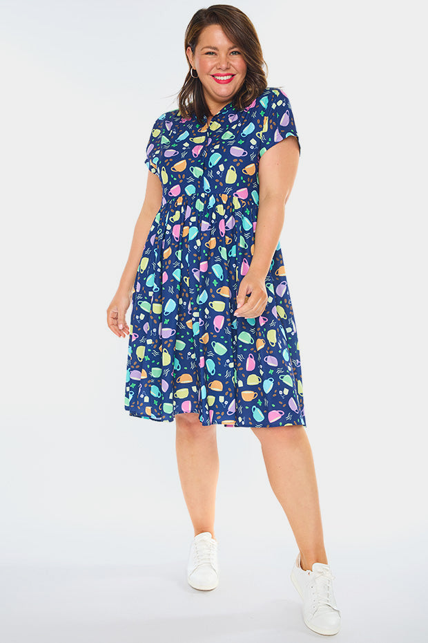 Frankie Cup o' Joy Dresss – Cup o' Joy shirt dress