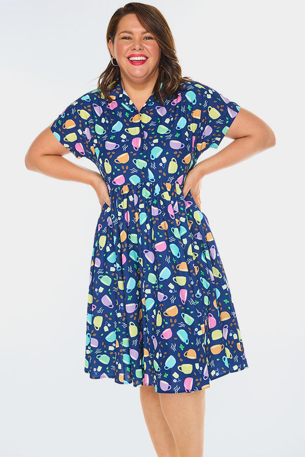 Frankie Cup o' Joy Dresss – Cup o' Joy shirt dress