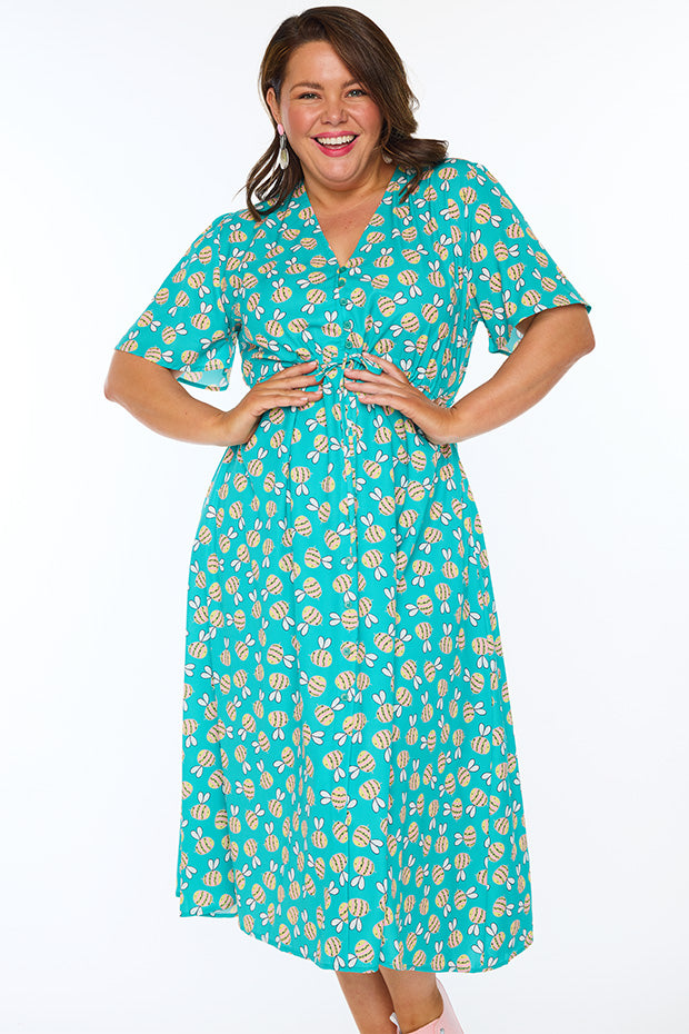 Marley Miss Honey Vibes Dress – Miss Honey Vibes midi dress