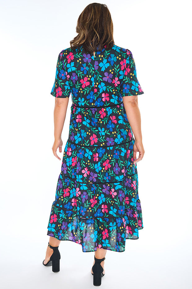 Aurelia Paper Posies Maxi Dress – Paper Posies midi dress