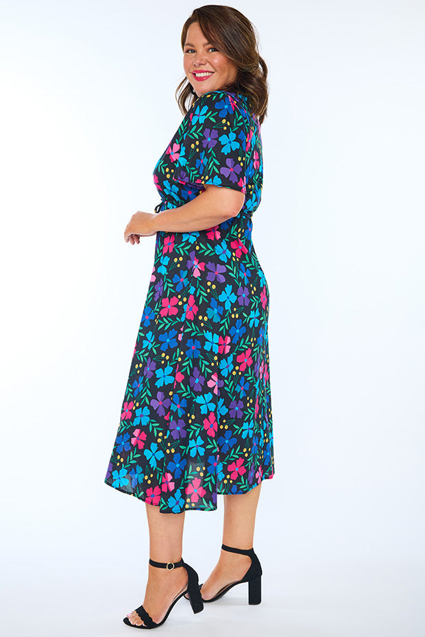 Marley Cotton Paper Posies Dress – Paper Posies midi dress