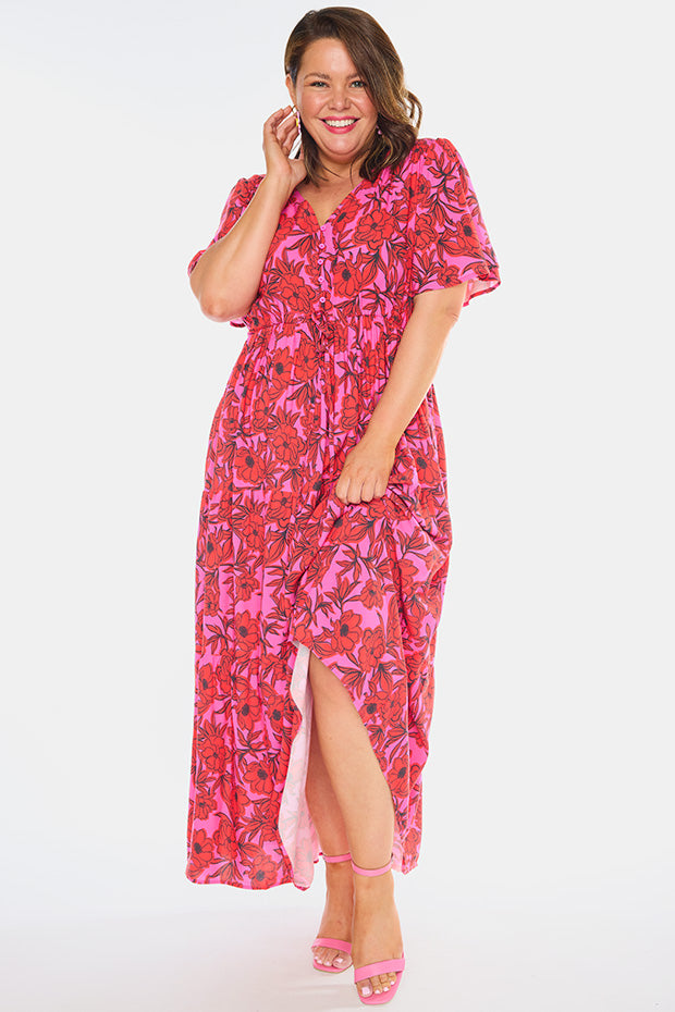 Alexia Pink Scarlet Dress โ Pink Scarlet maxi dress
