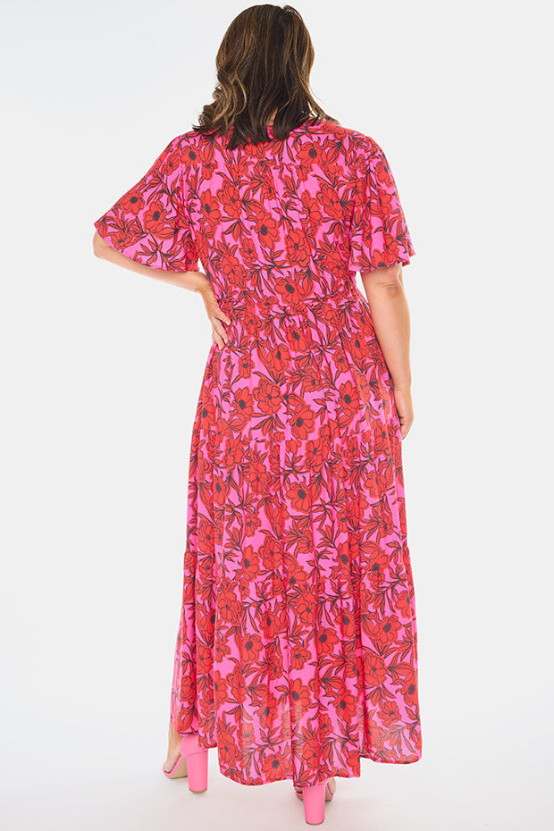 Alexia Pink Scarlet Dress โ Pink Scarlet maxi dress