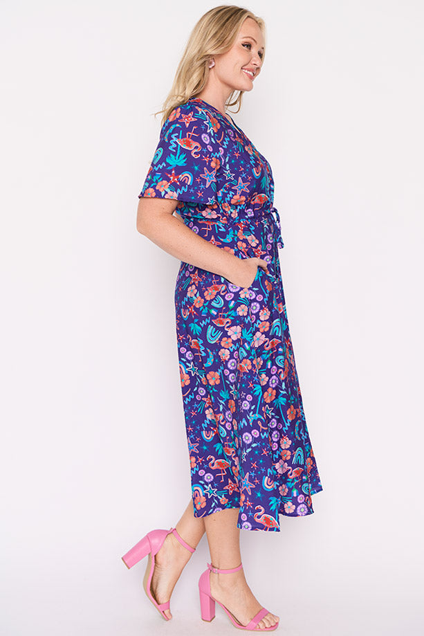 Mary Starlight Paradise Dress ā Starlight Paradise midi dress