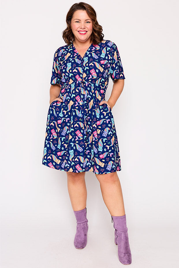 Siena Purrmaids Dress – Purrmaids knee length dress