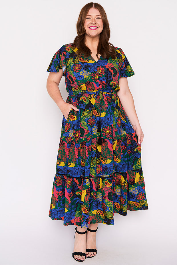Benita Winter Tapestry Dress – Winter Tapestry maxi dress