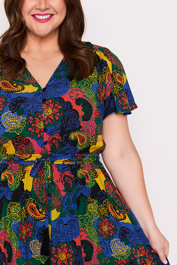 Benita Winter Tapestry Dress – Winter Tapestry maxi dress