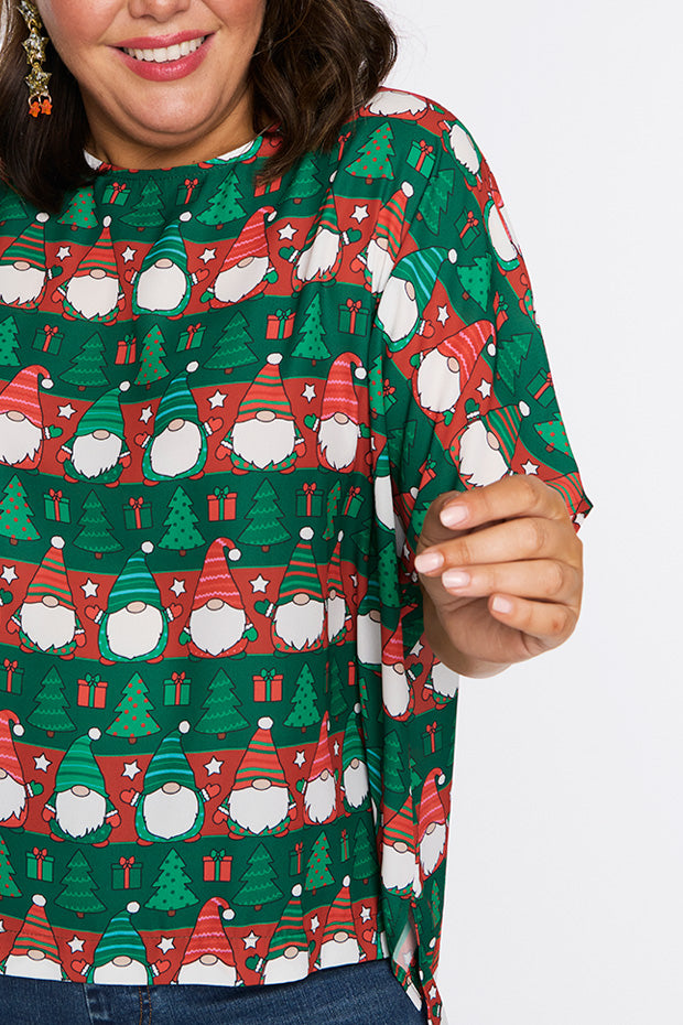 Serena Christmas Gnomes Top โ Christmas Gnomes top