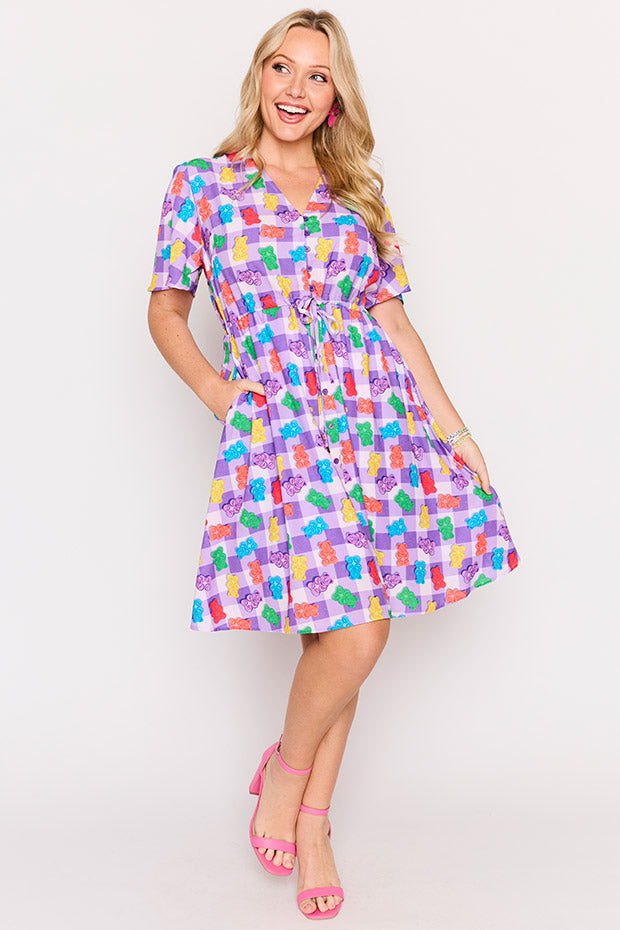 Siena Gummy Bears Dress – Gummy Bears knee length dress