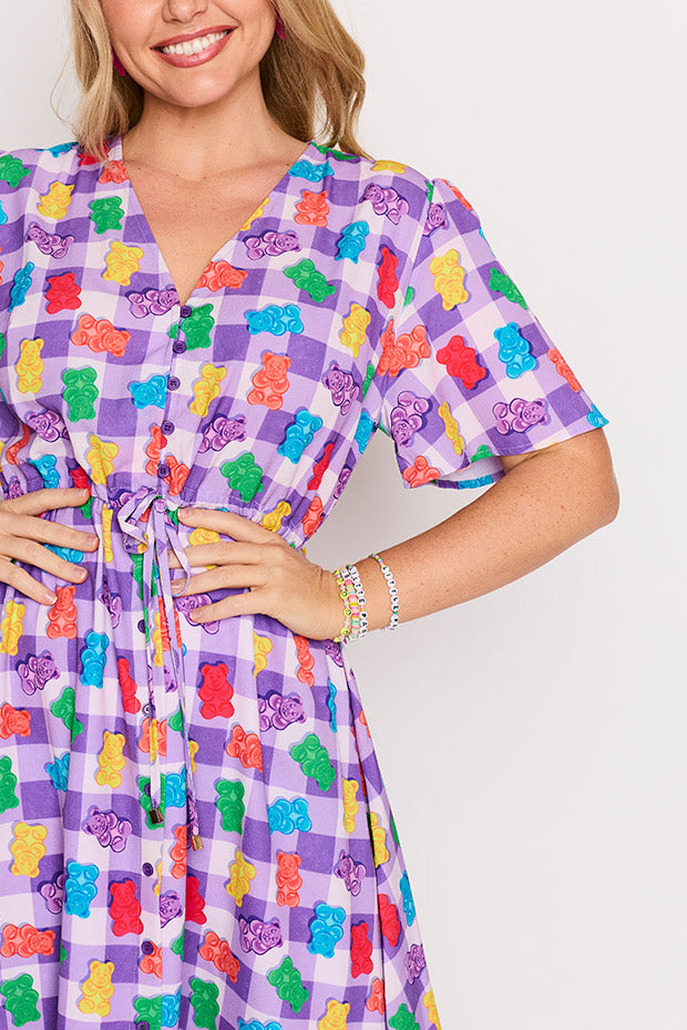 Siena Gummy Bears Dress – Gummy Bears knee length dress