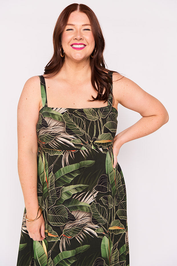 Miah Emerald Oasis Dress – Emerald Oasis maxi dress