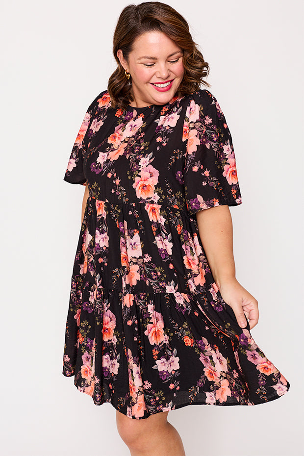 Lanetta Peach Dream Dress – Peach Dream mini dress