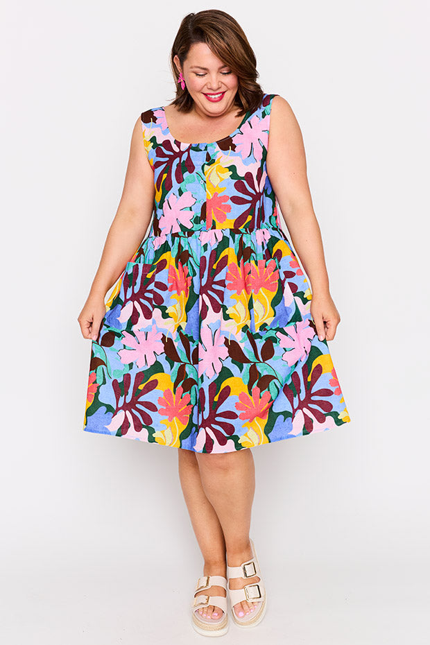 Clarissa Lilac Sky Dress โ Lilac Sky mini dress
