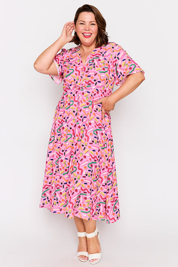 Marley Party Mix Dress – Party Mix midi dress
