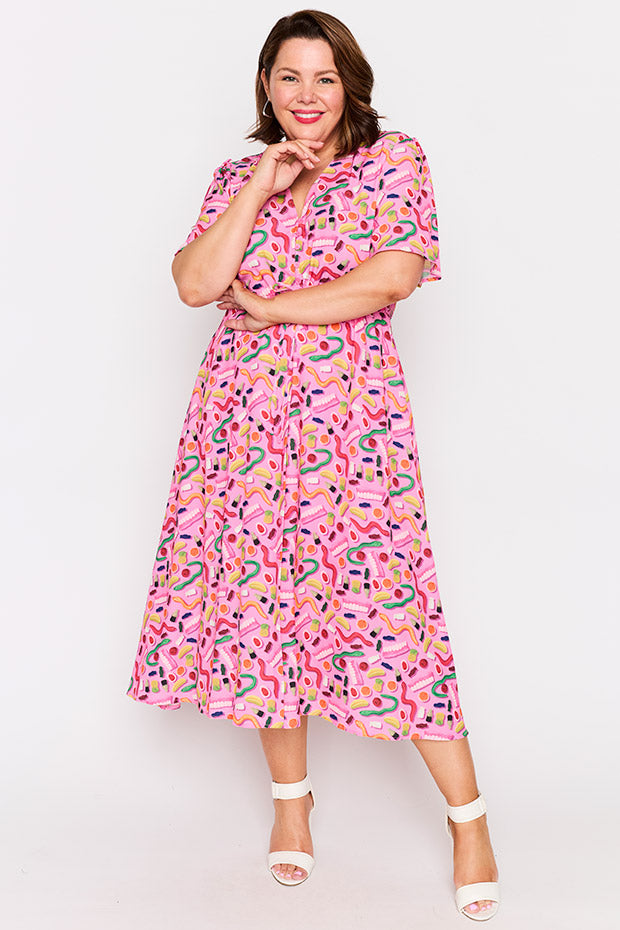 Marley Party Mix Dress – Party Mix midi dress