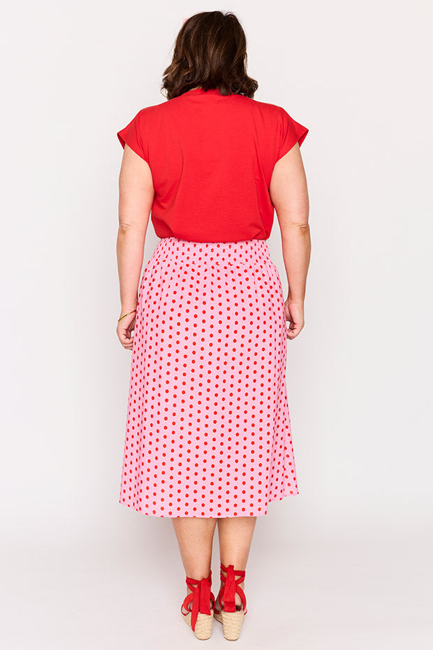 Beth Pretty In Pink Skirt โ Pretty In Pink midi skirt