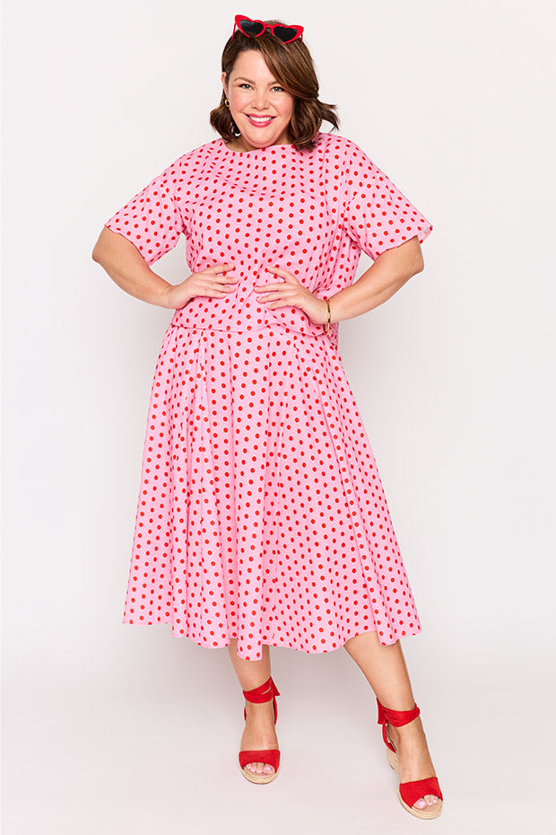 Beth Pretty In Pink Skirt – Pretty In Pink midi skirt