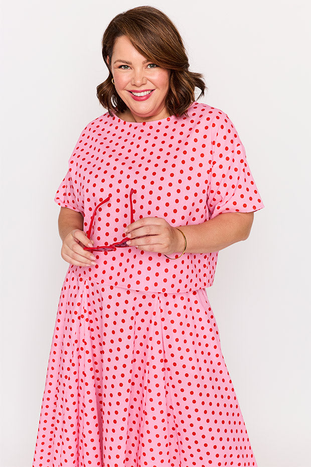 Harper Pretty In Pink Top – Pretty In Pink loose top
