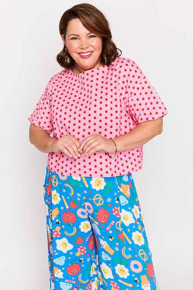 Harper Pretty In Pink Top – Pretty In Pink loose top