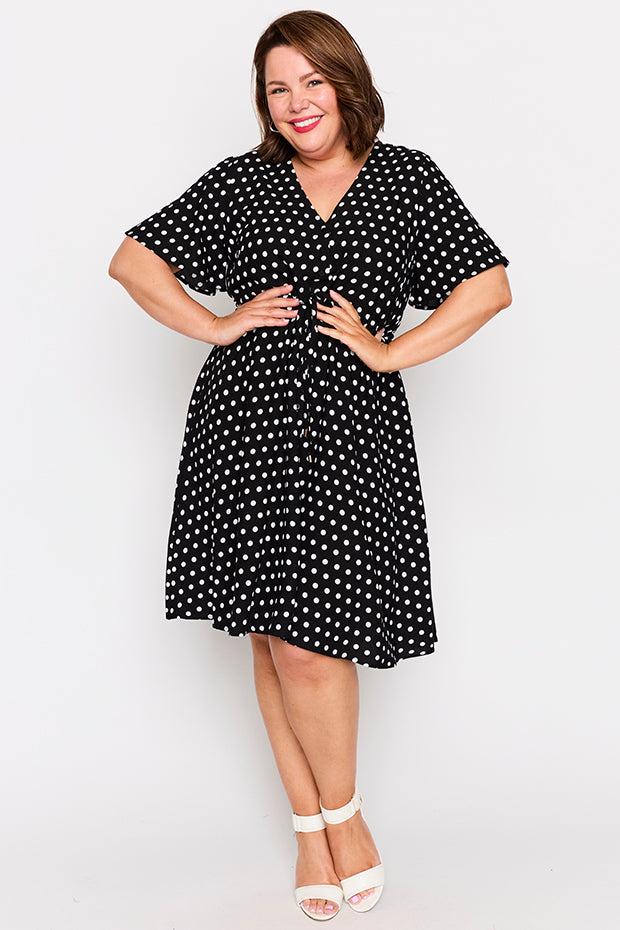 Jaz Pretty Spot Dress – Pretty Spot knee length dress