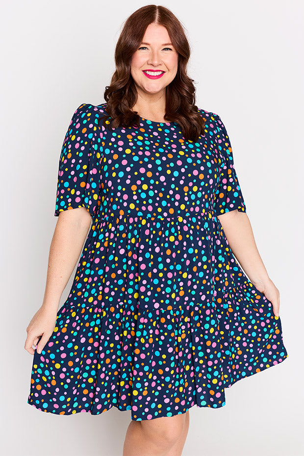 Izzie Smarty Spot Dress – Smarty Spot mini dress