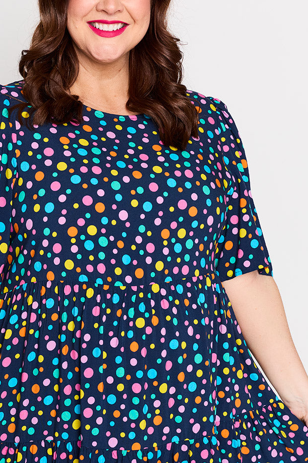 Izzie Smarty Spot Dress – Smarty Spot mini dress
