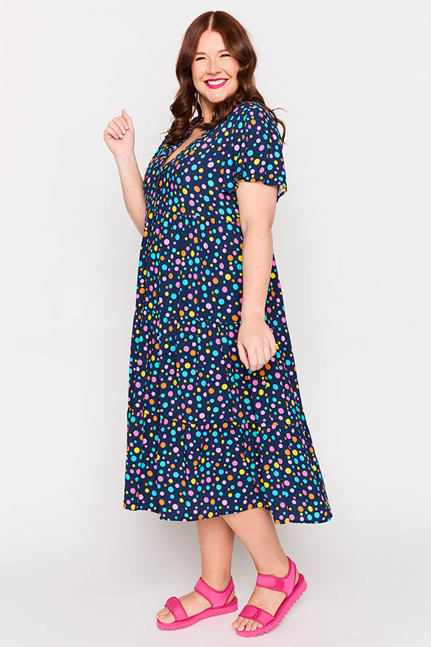 Sampson Smarty Spot Dress โ Smarty Spot midi dress