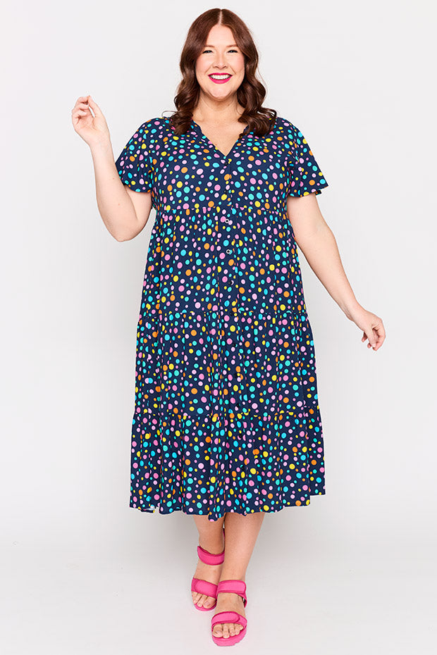 Sampson Smarty Spot Dress โ Smarty Spot midi dress