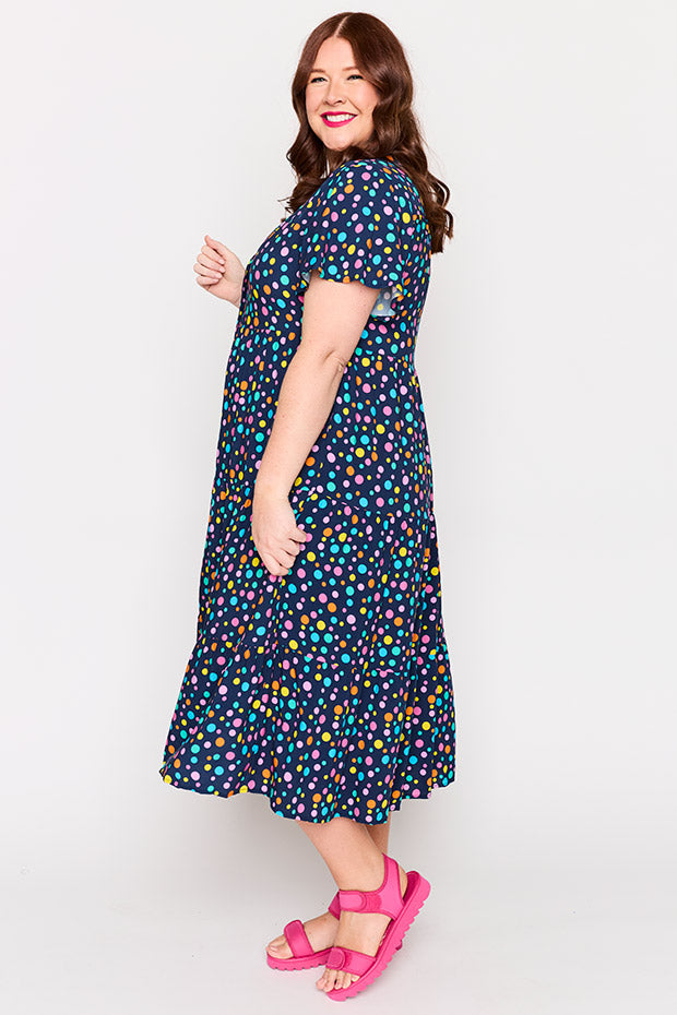 Sampson Smarty Spot Dress โ Smarty Spot midi dress