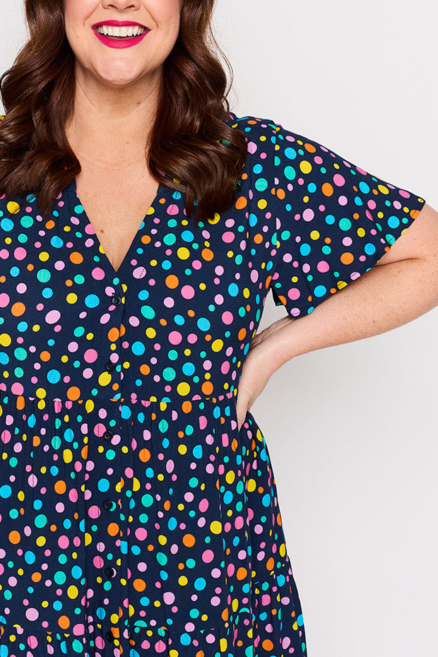 Sampson Smarty Spot Dress โ Smarty Spot midi dress