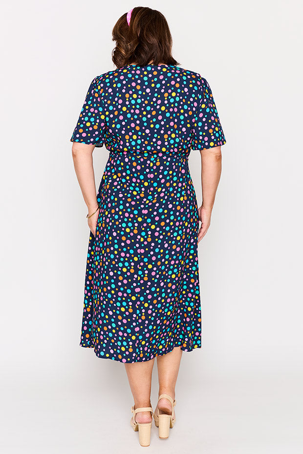 Michelle Smarty Spot Dress โ Smarty Spot midi dress