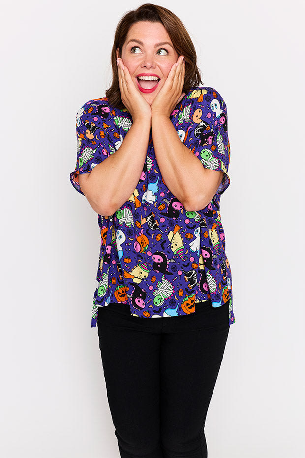 Samira Spooky Dinos Top – Spooky Dinos top
