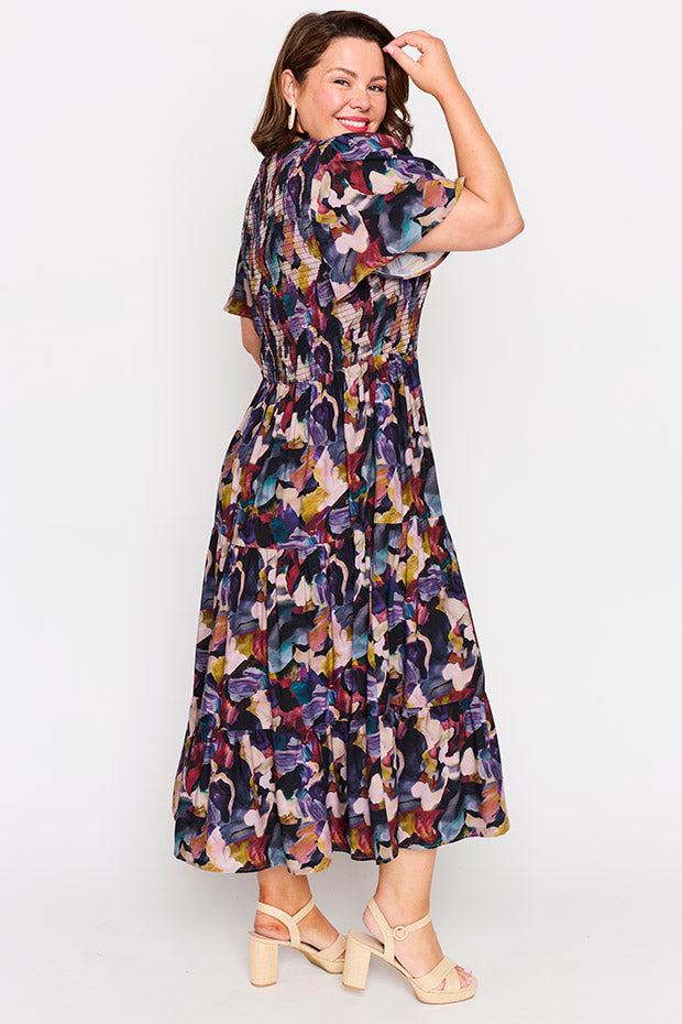 Lynette Stormy Night Dress – Stormy Night maxi dress